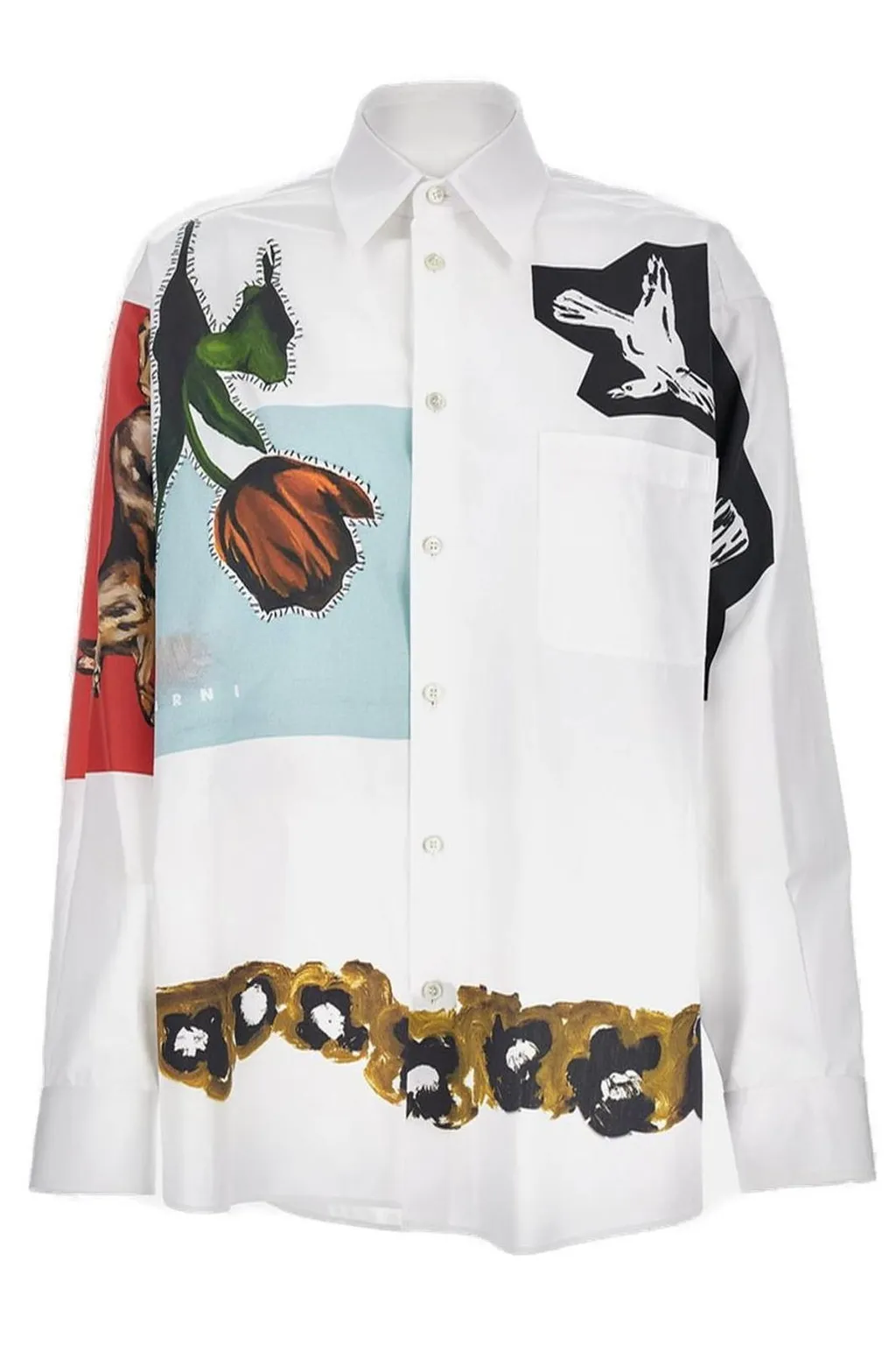 Printed Cotton Shirt
