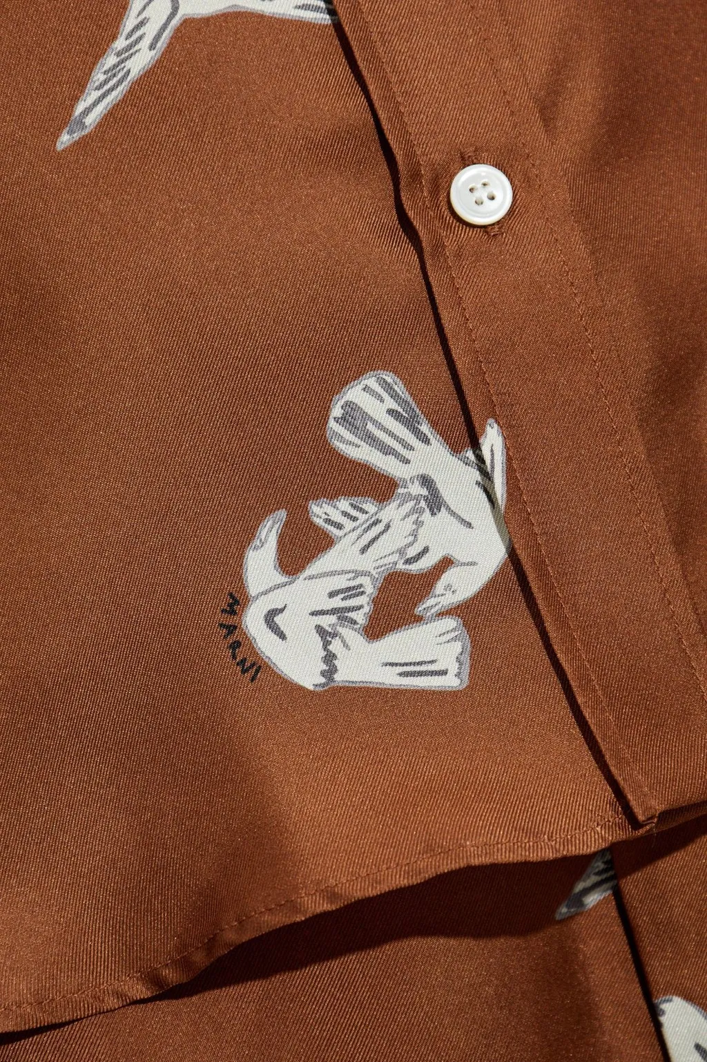 Printed Silk Shirt