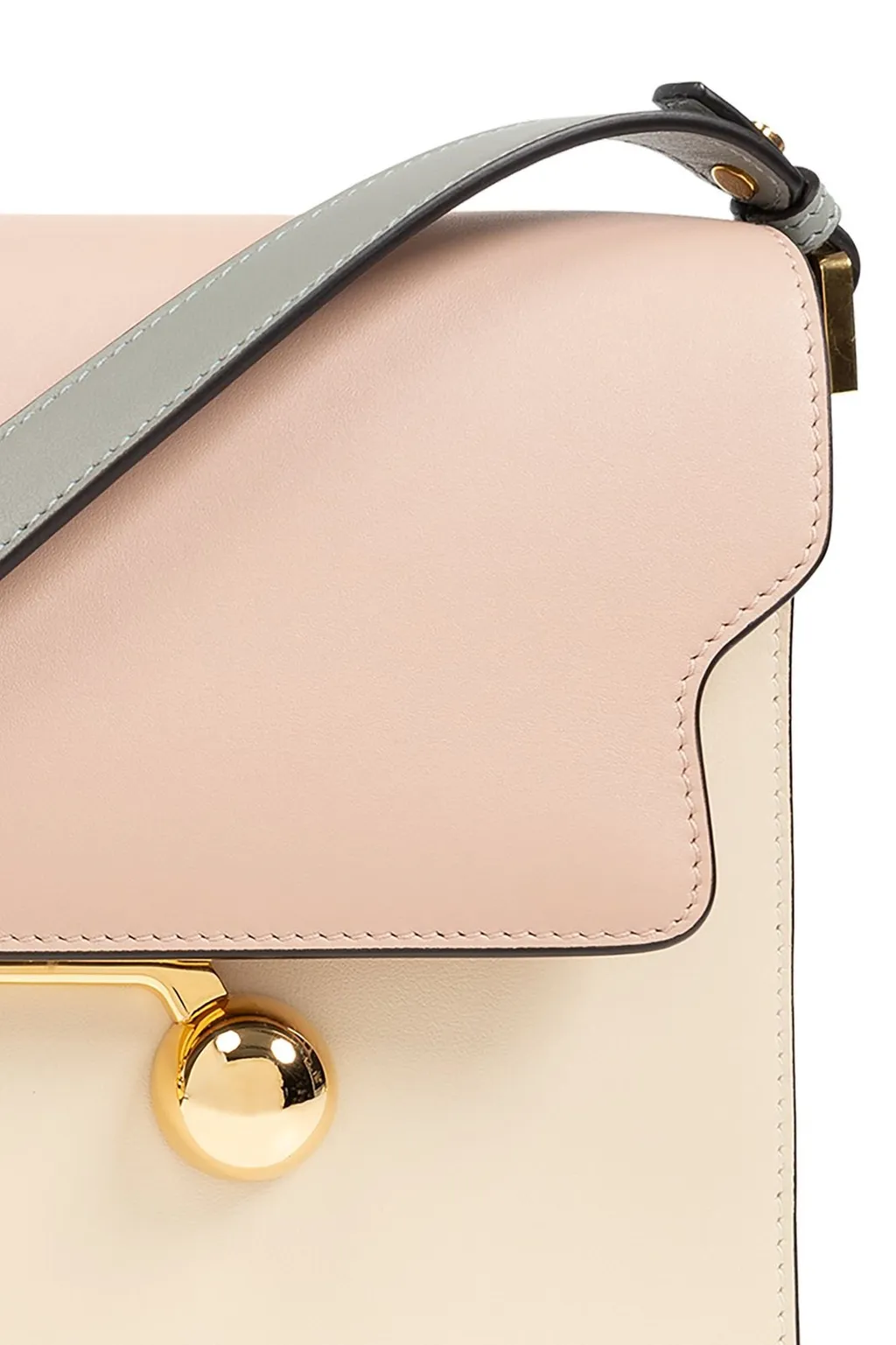 Trunk Colorblock Shoulder Bag