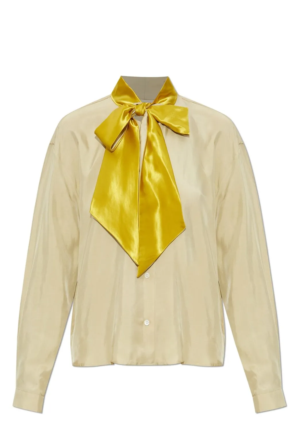Satin Bow Blouse