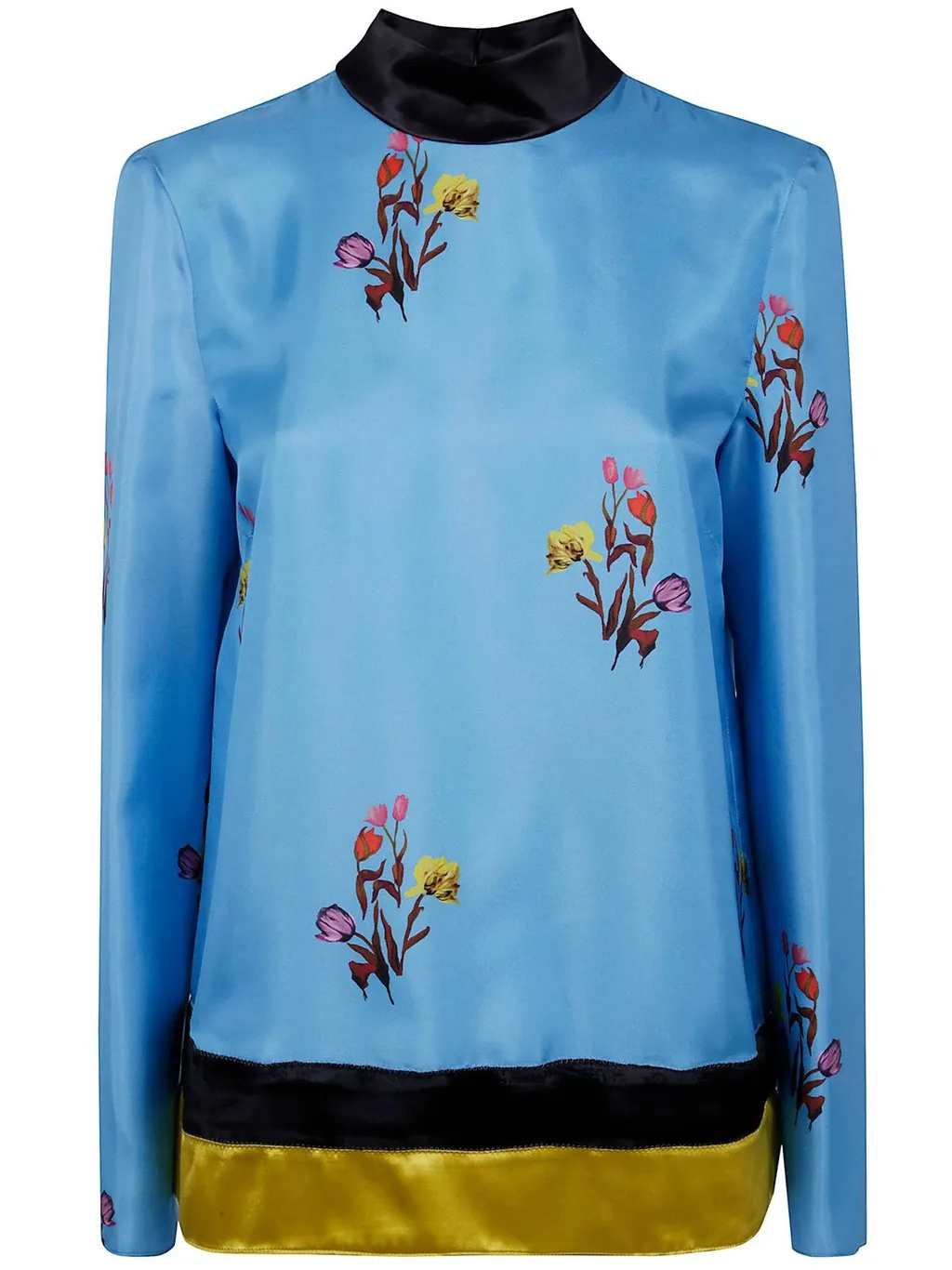 Printed Silk Blouse