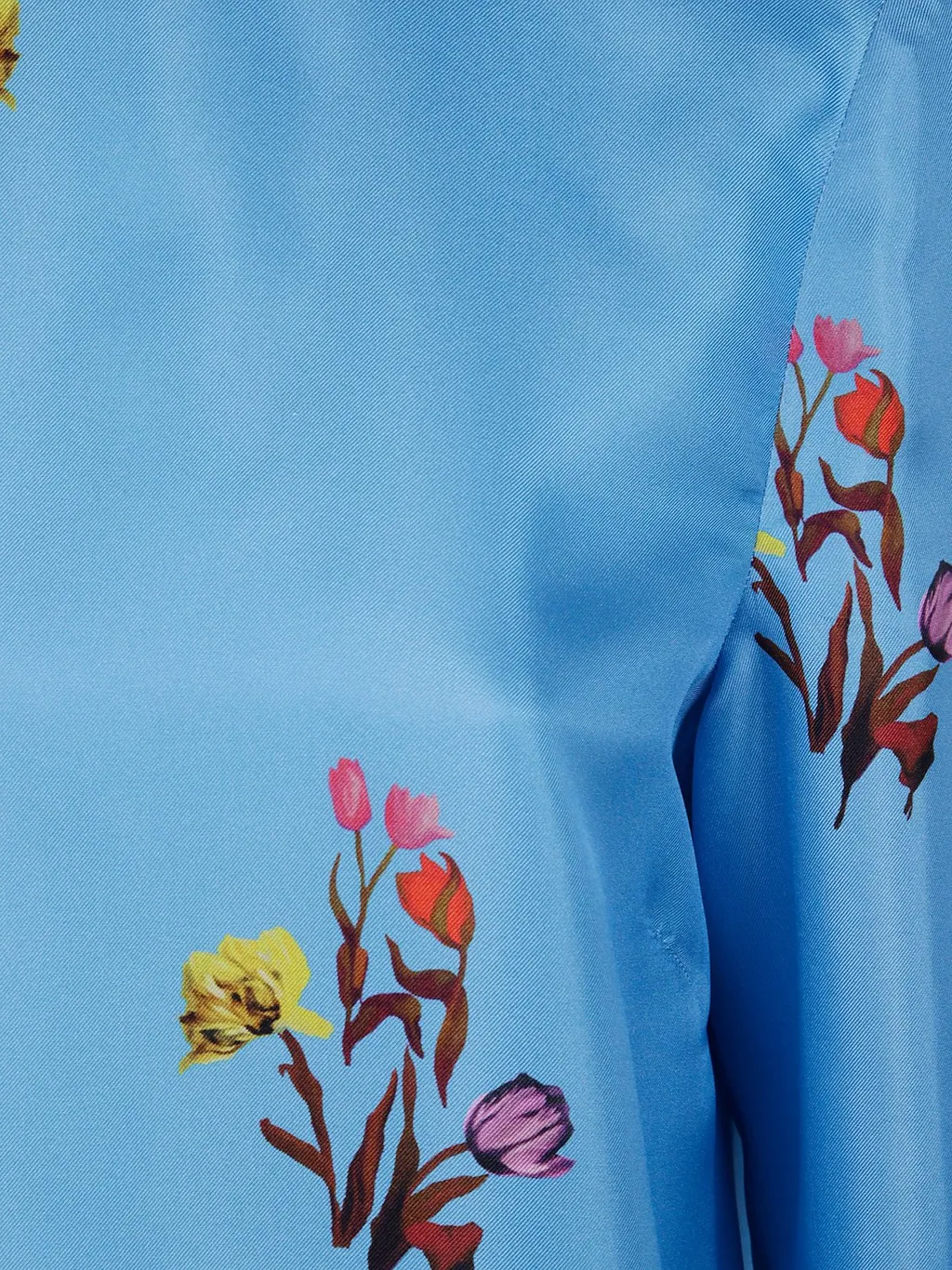 Printed Silk Blouse