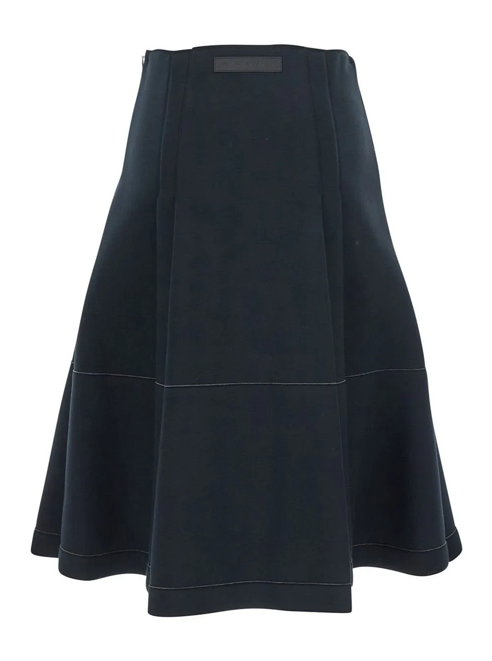 Flared Midi Skirt