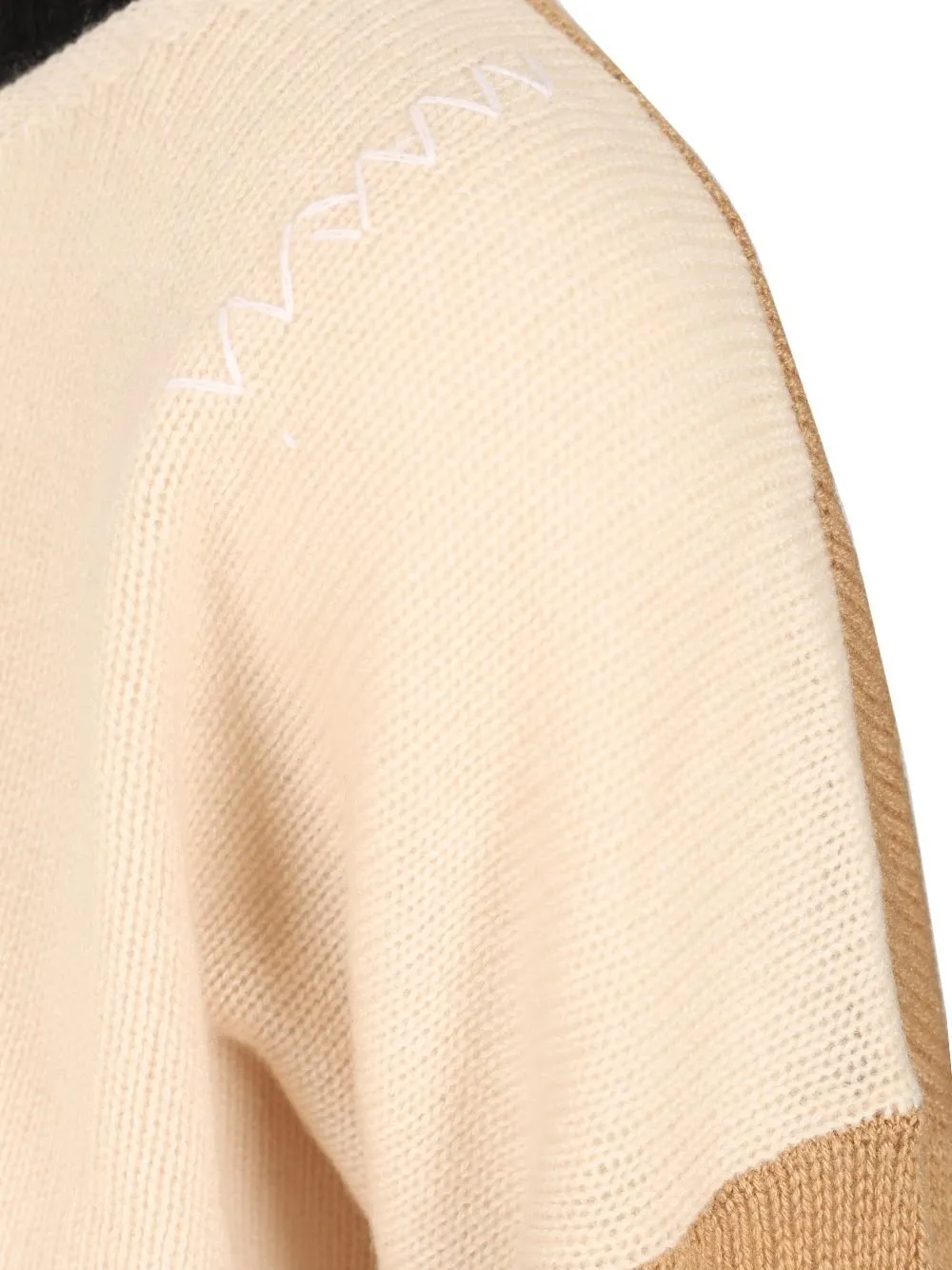 Colorblock Cropped Sweater