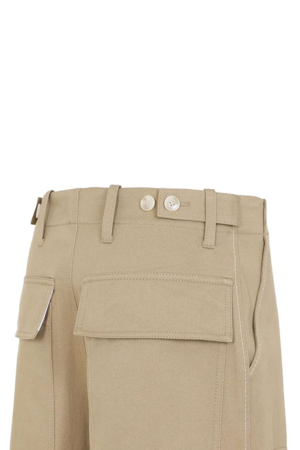 Wide-Leg Cropped Trousers