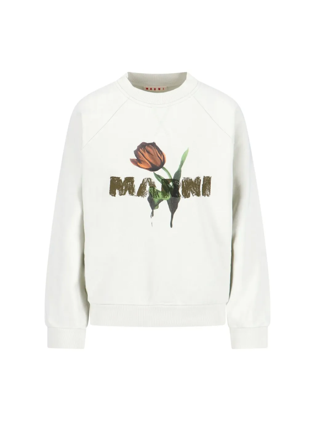 Sweatshirt With Tulip Print