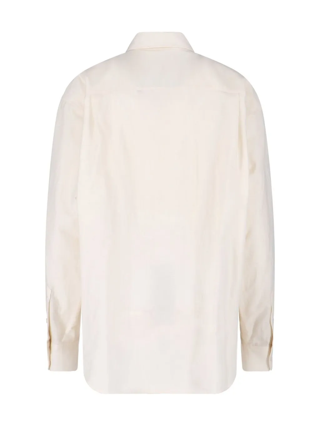 Ruffled Poplin Shirt