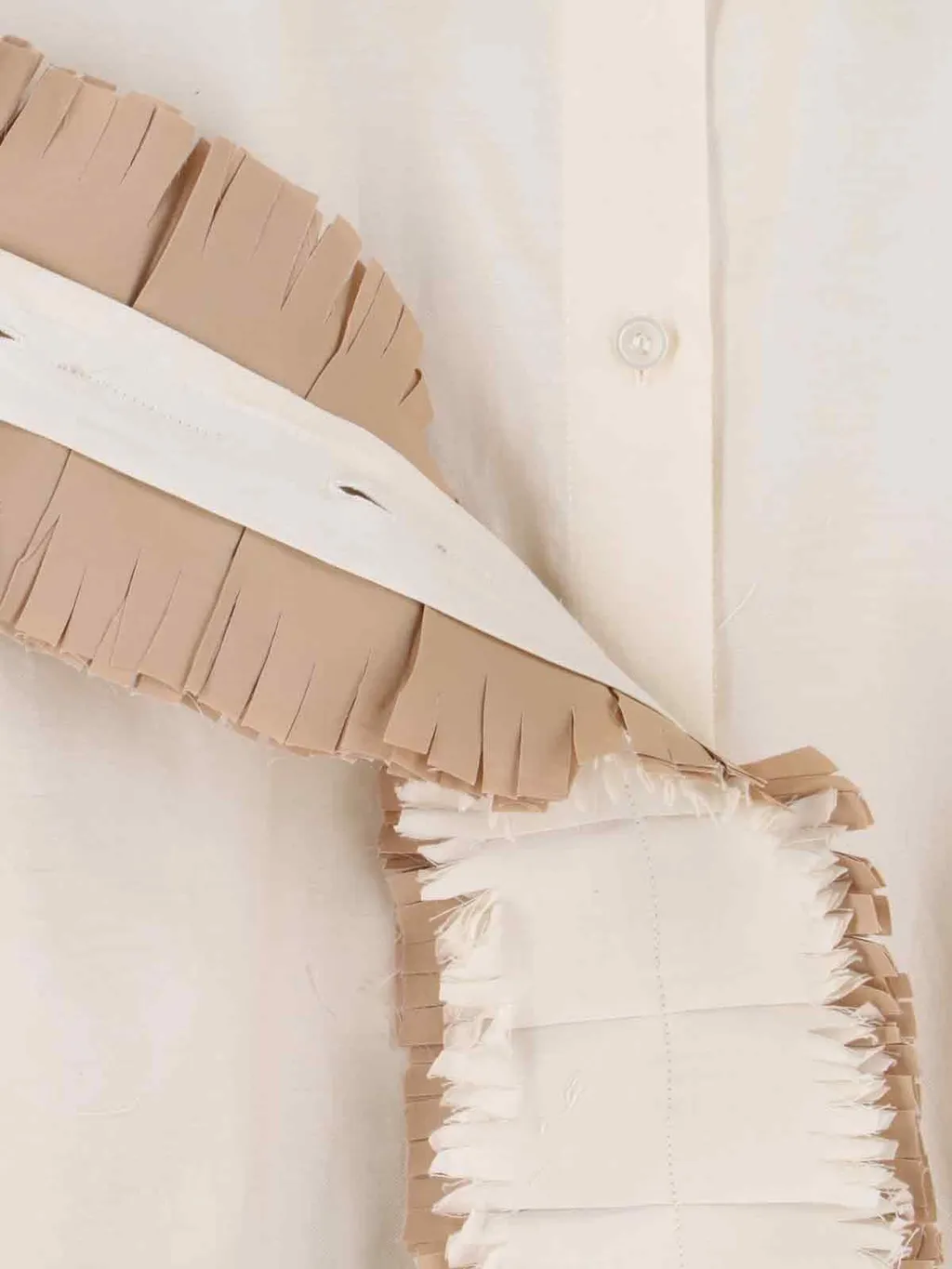 Ruffled Poplin Shirt