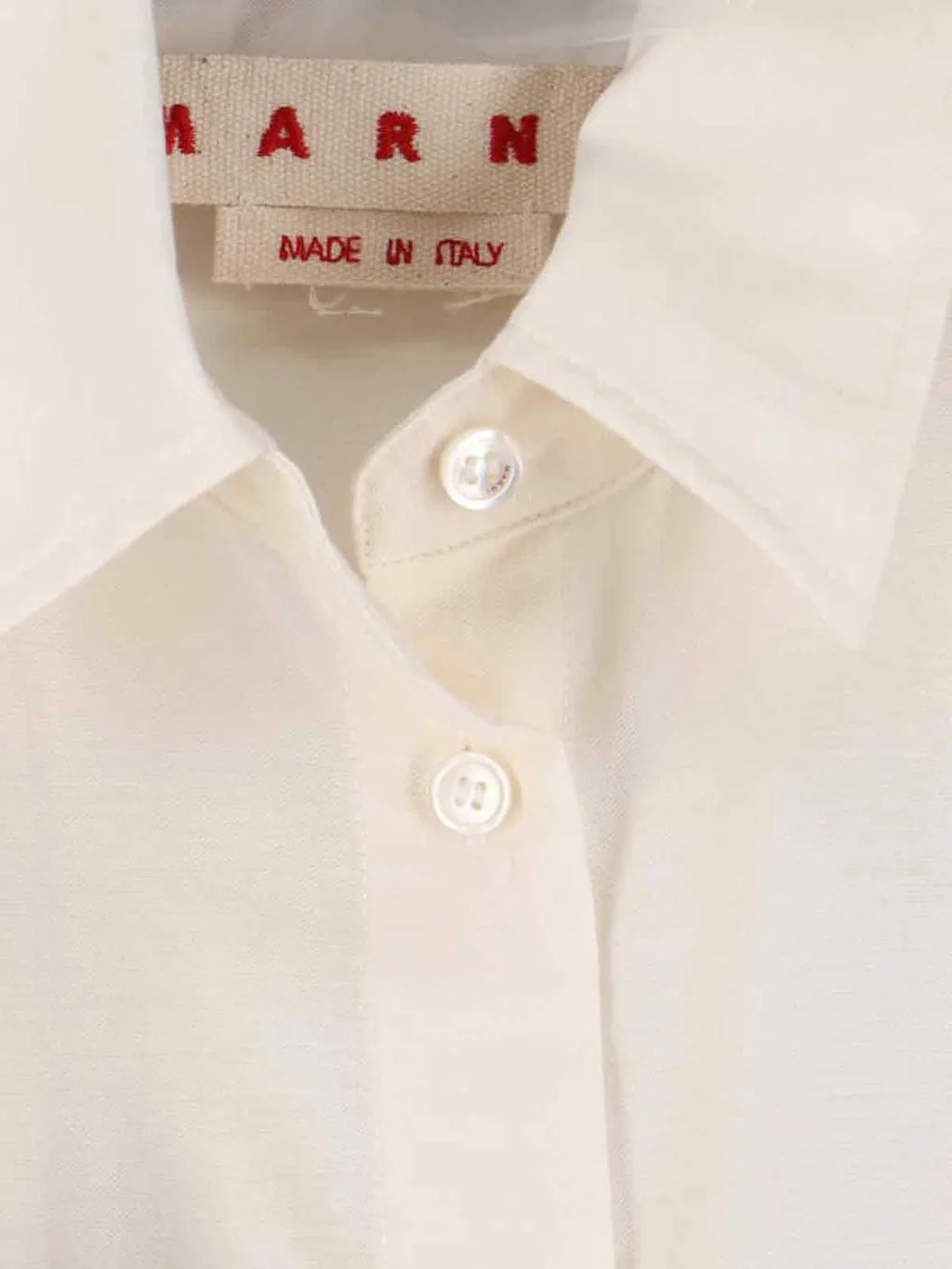 Ruffled Poplin Shirt