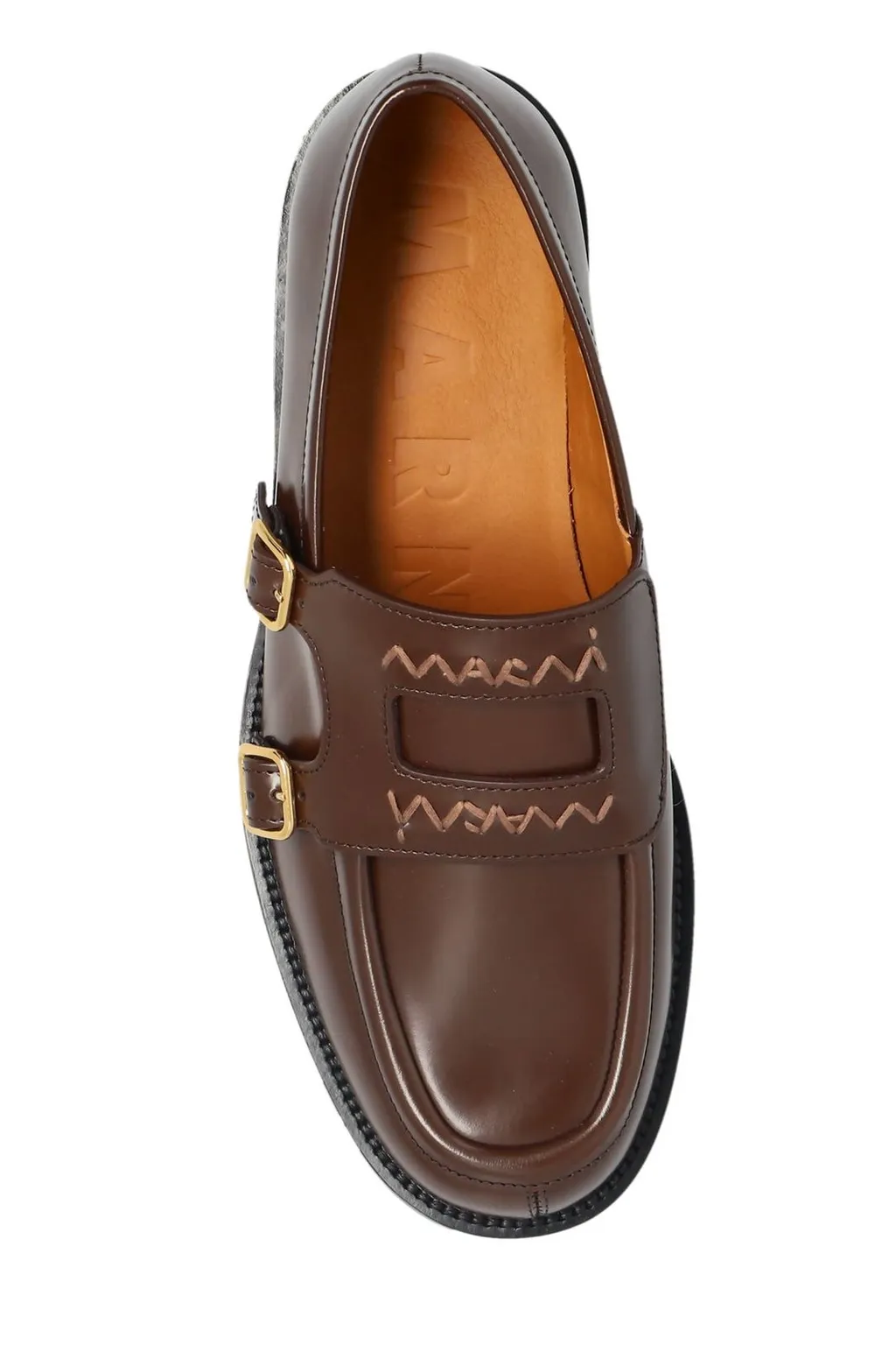 Double Monk Strap Loafers
