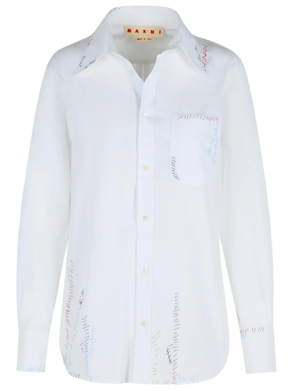 Shirt With Embroidered Details