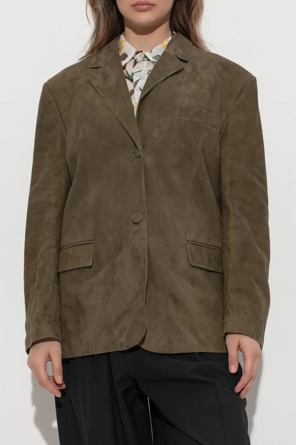 Suede Blazer
