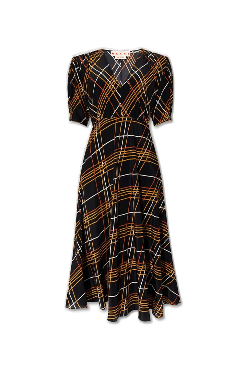 Printed Midi Dress