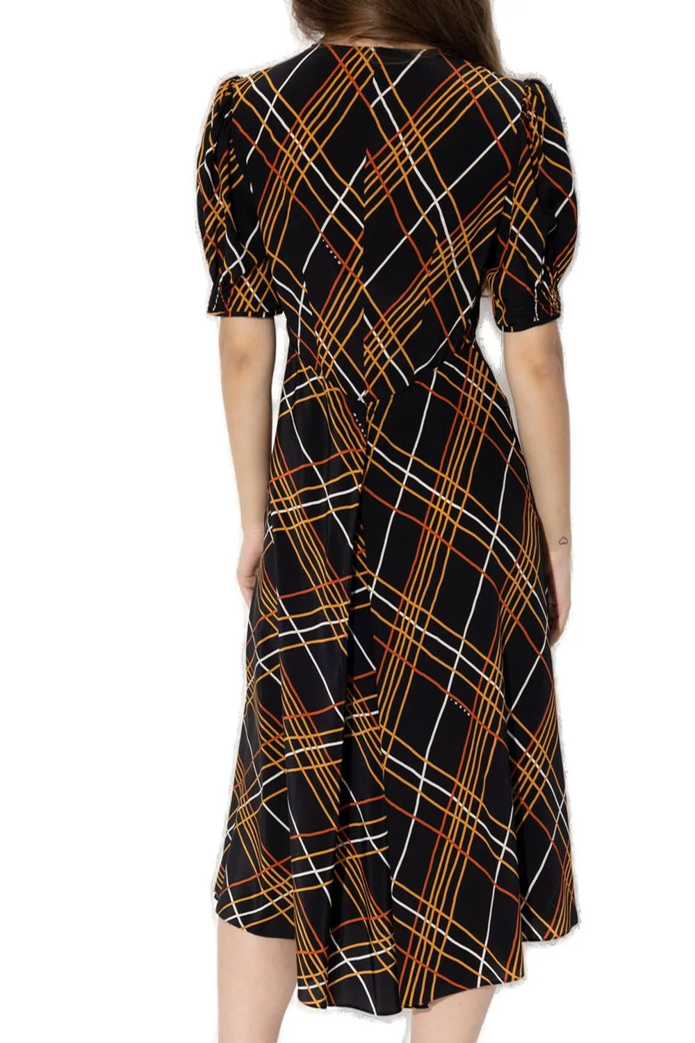 Printed Midi Dress