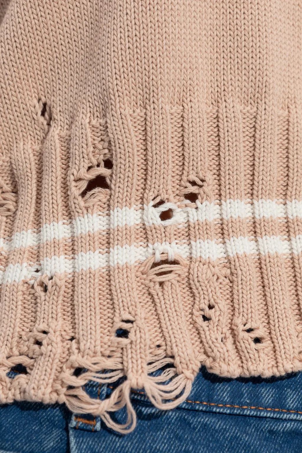 Cropped Polo Sweater