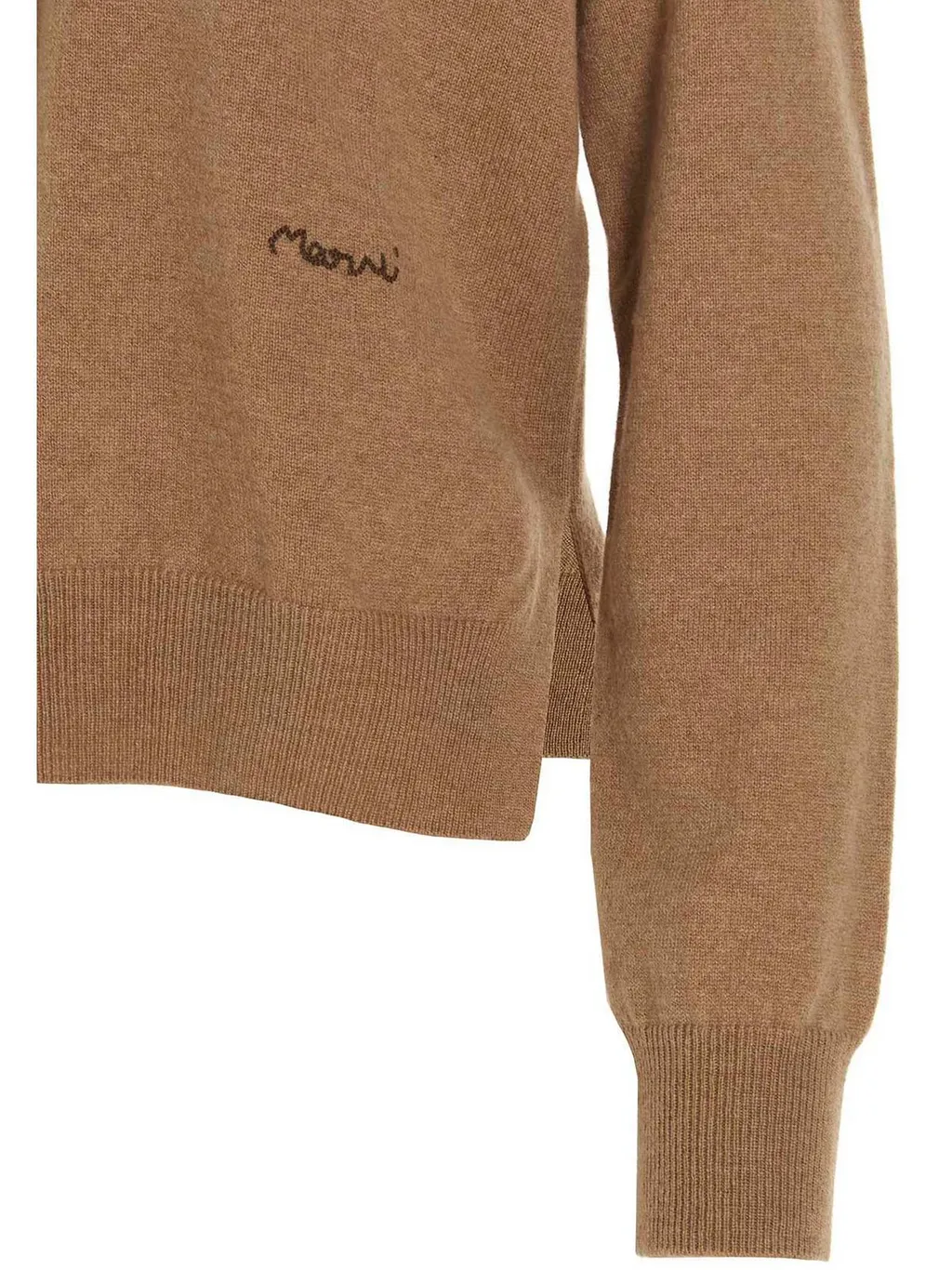 Logo Embroidered Crewneck Sweater
