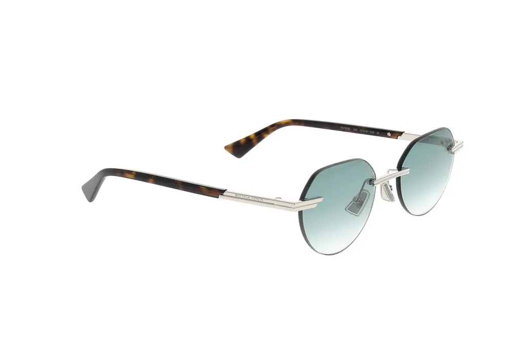 Rimless Oval Sunglasses