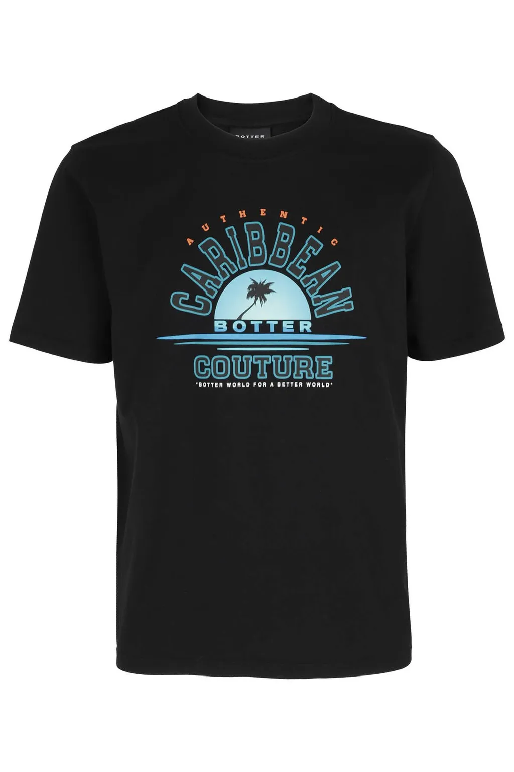 T-Shirt With Caribbean Graphic