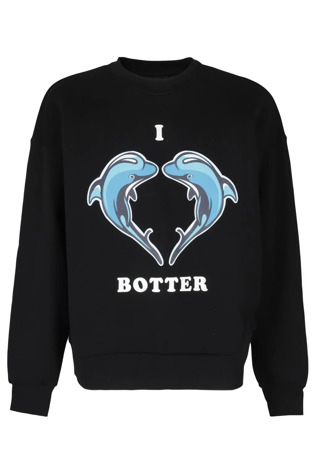 Sweatshirt With Dolphin Print