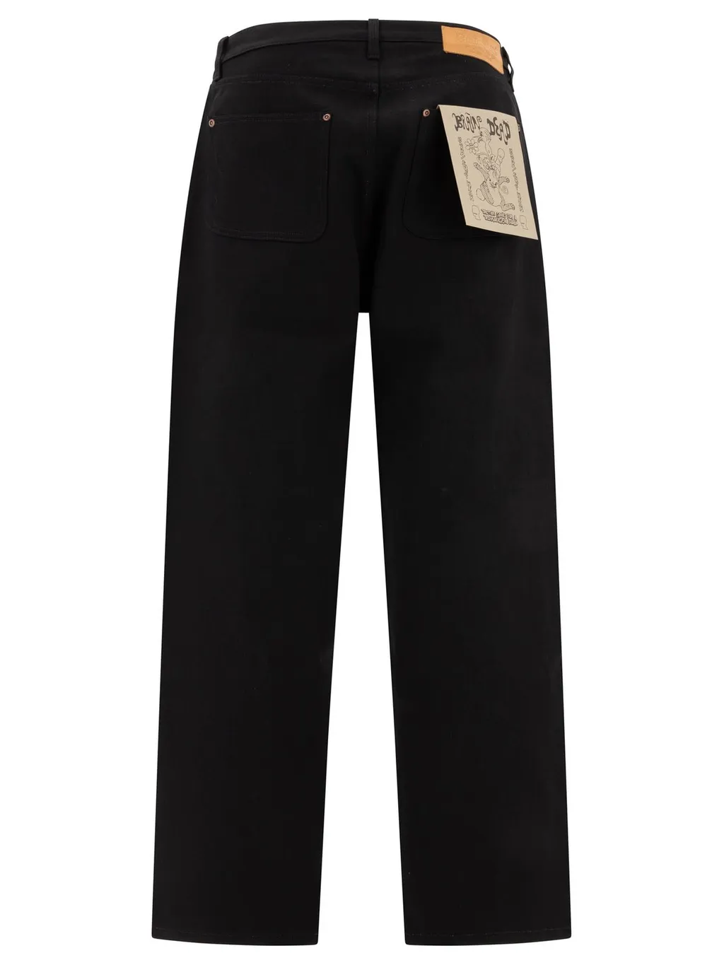 Logo Print Jeans