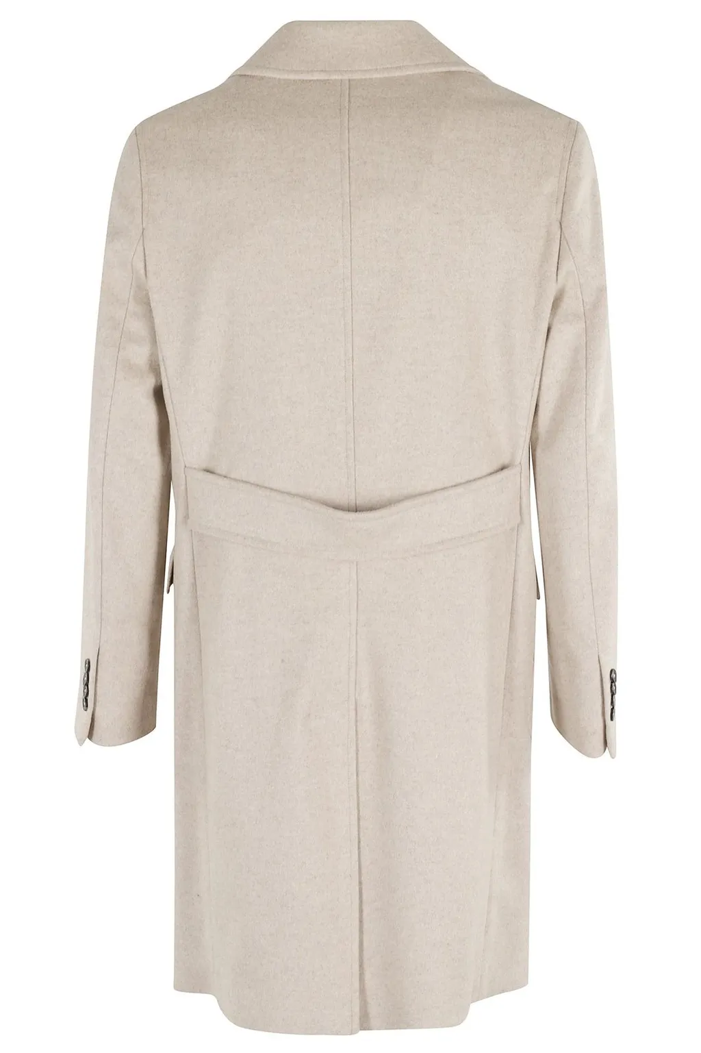 Double-Breasted Wool Coat