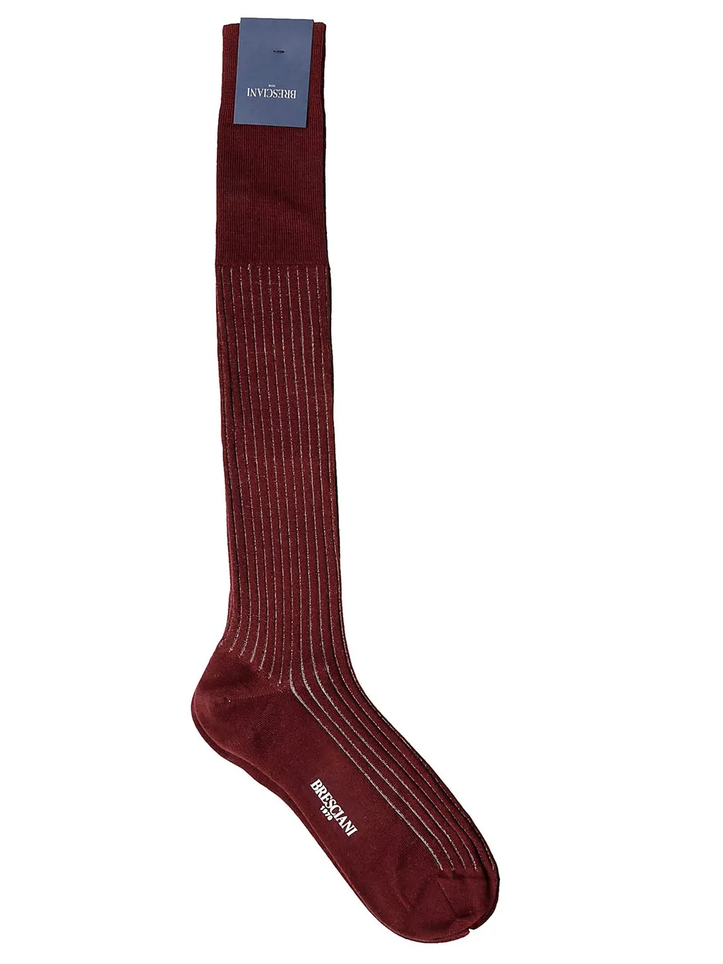 Ribbed Knee-High Socks