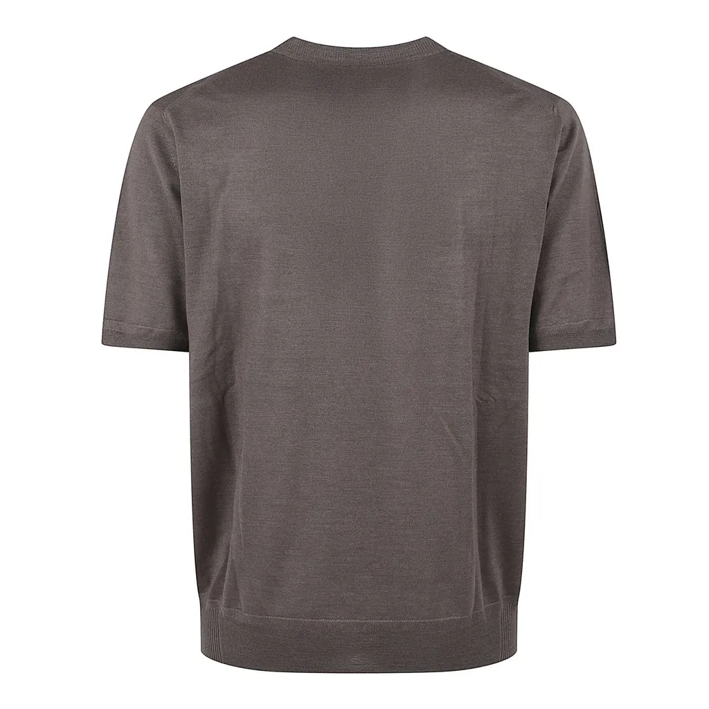 Short Sleeve Knit T-Shirt