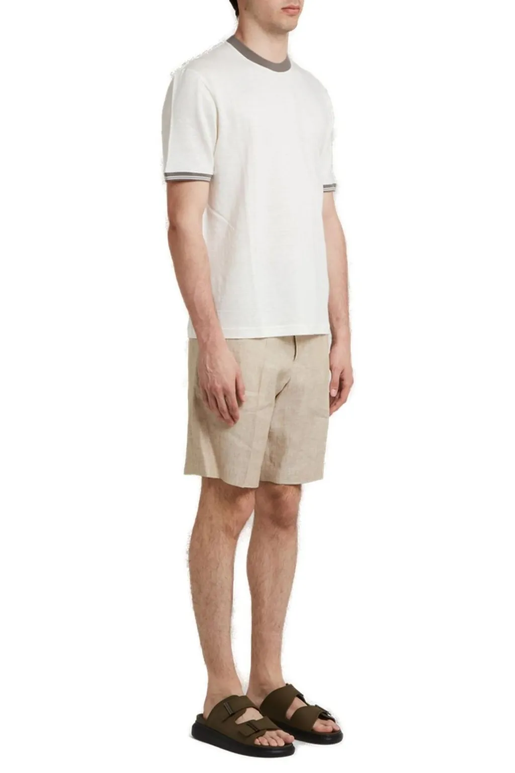 T-Shirt With Contrast Trim