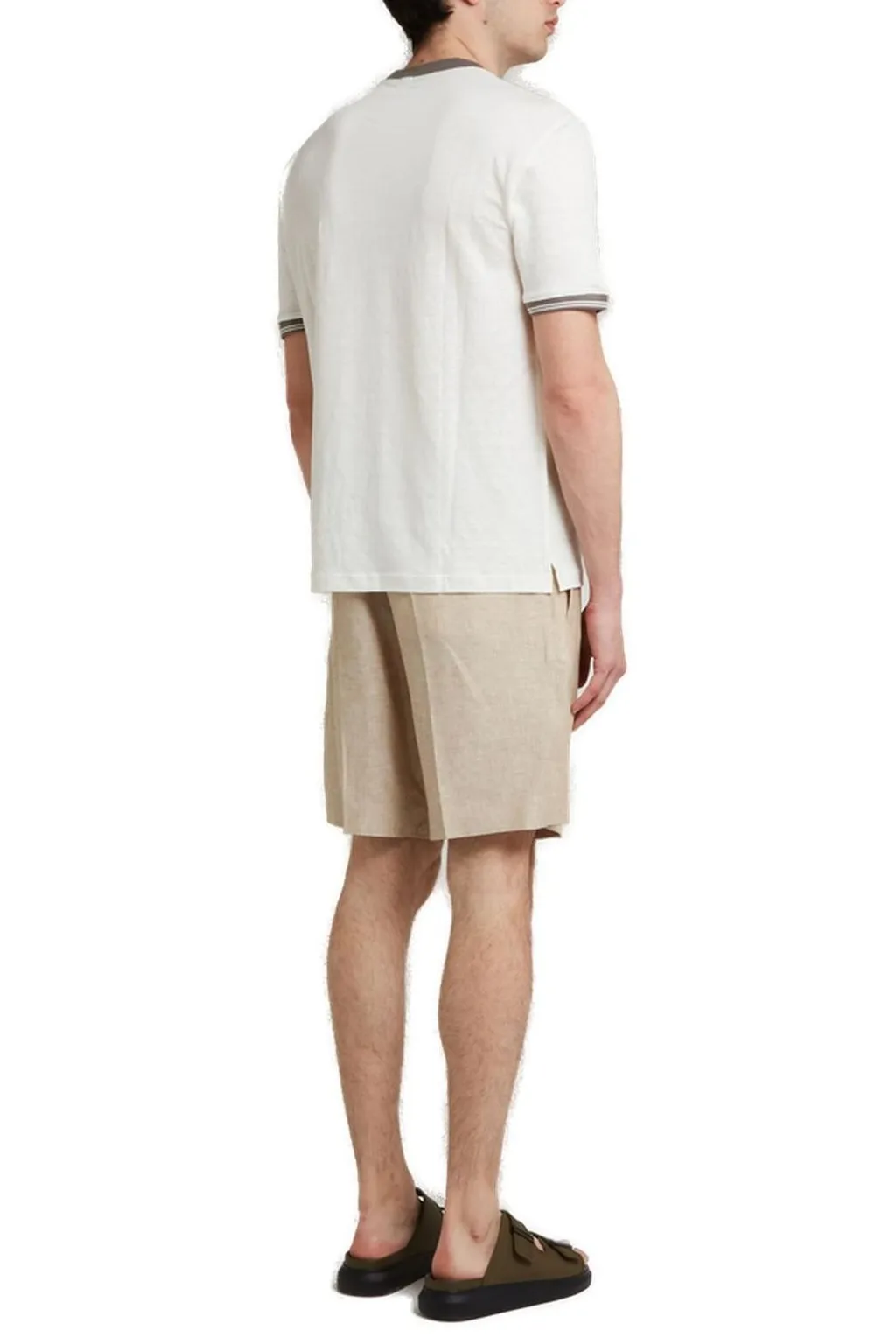 T-Shirt With Contrast Trim
