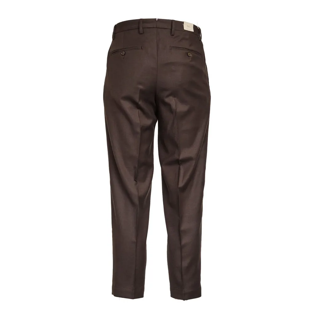 Pleated Wool Trousers
