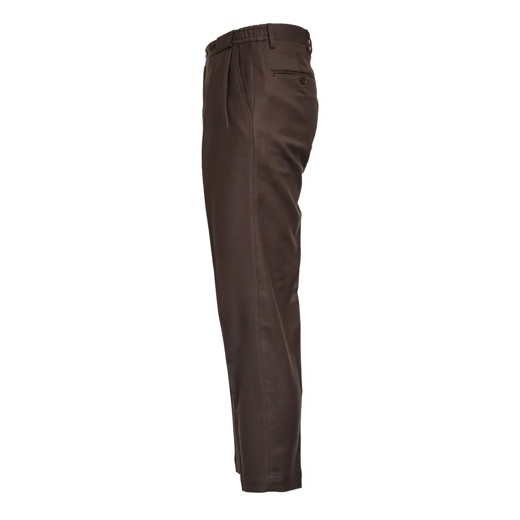 Pleated Wool Trousers