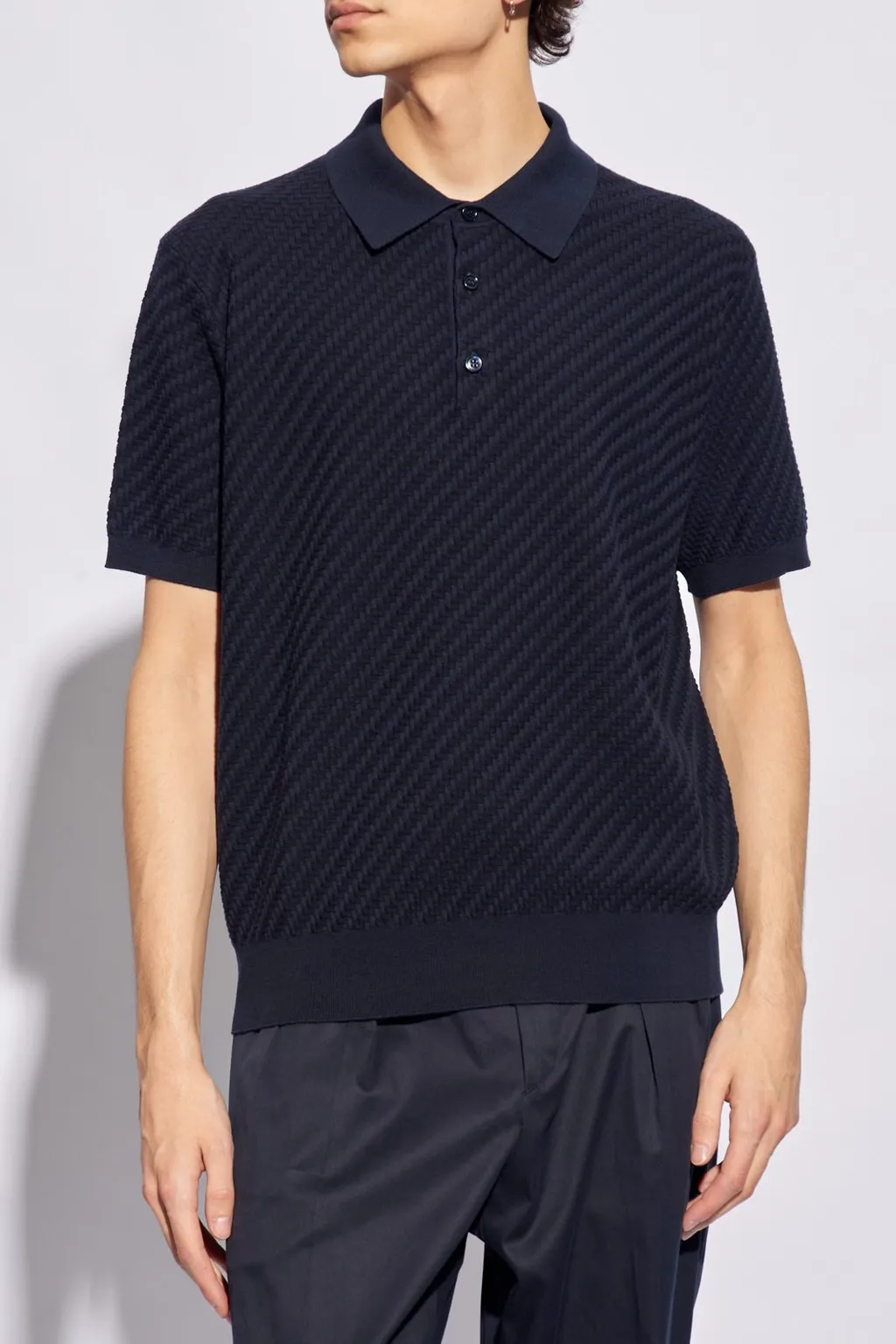 Knit Polo Shirt