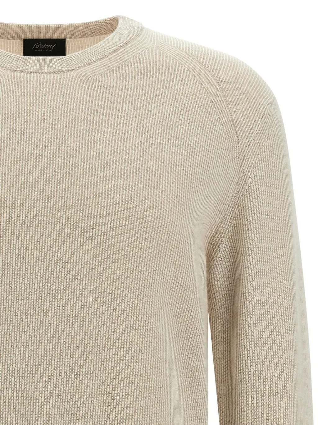 Ribbed Crewneck Sweater