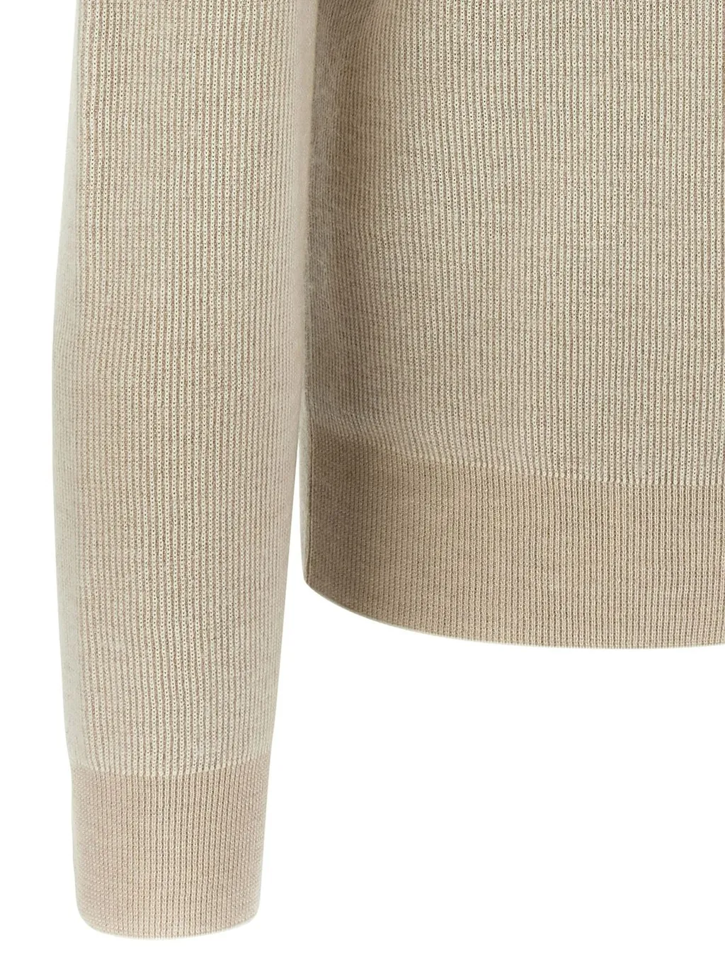 Ribbed Crewneck Sweater