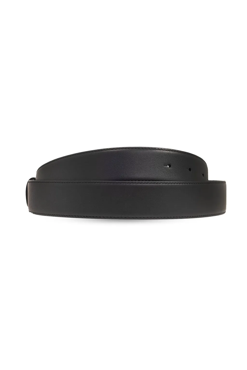 Belt With Logo Buckle