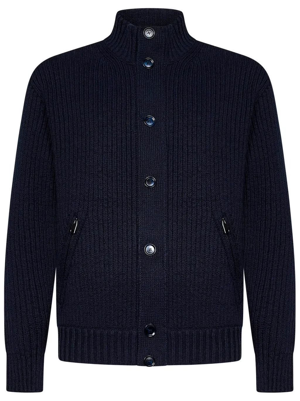 Ribbed Knit Cardigan