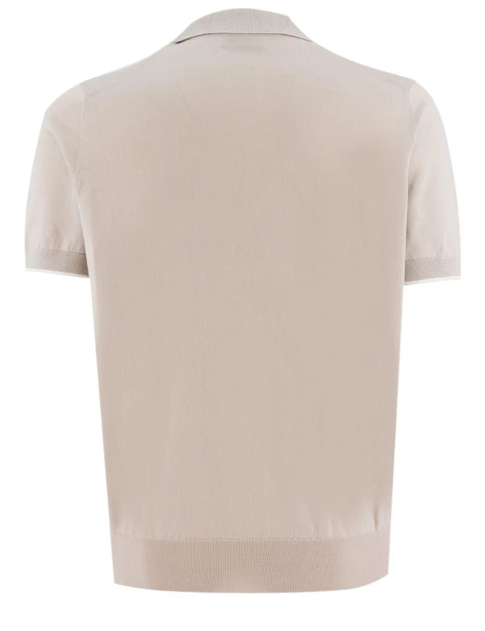 Short Sleeve Knit Polo