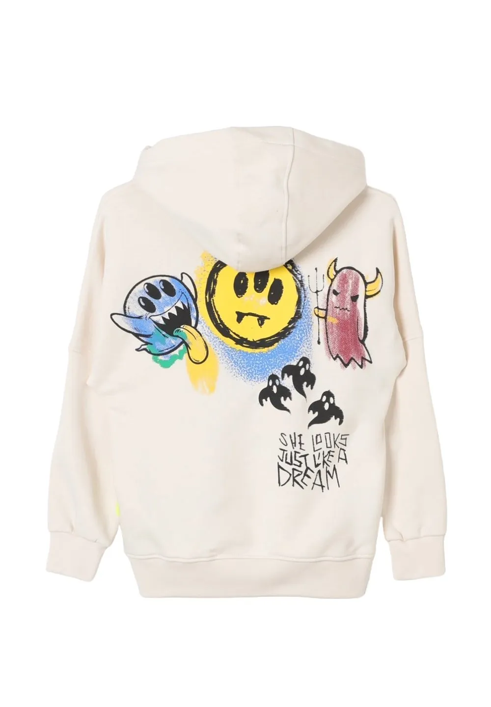 Hoodie With Graphic Print