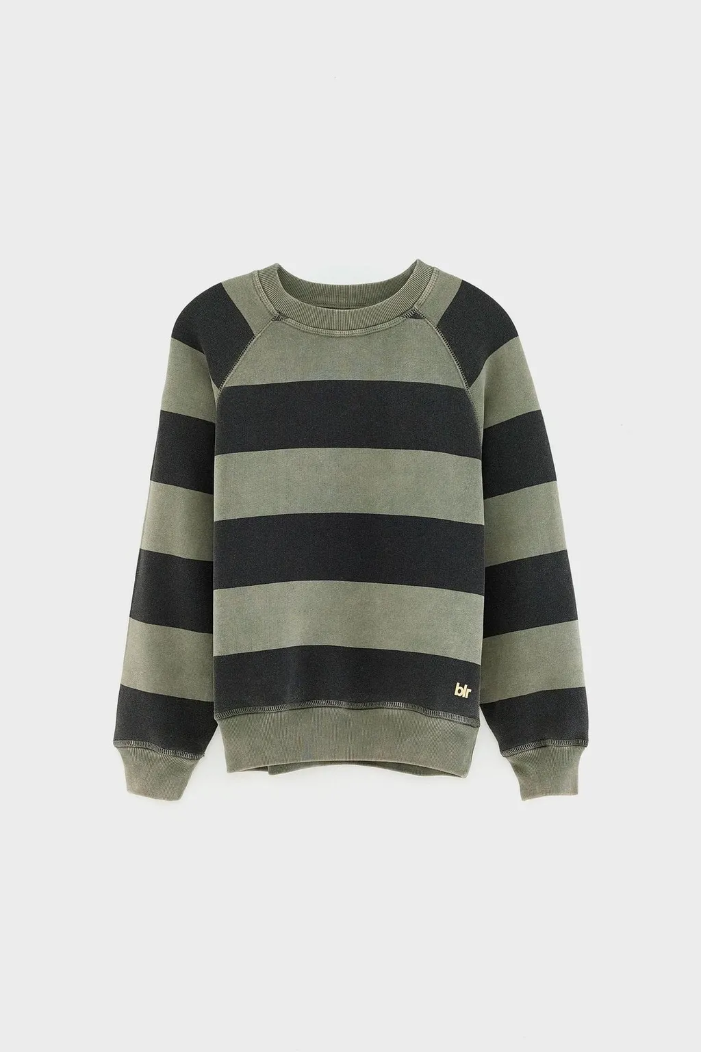 Striped Crewneck Sweatshirt