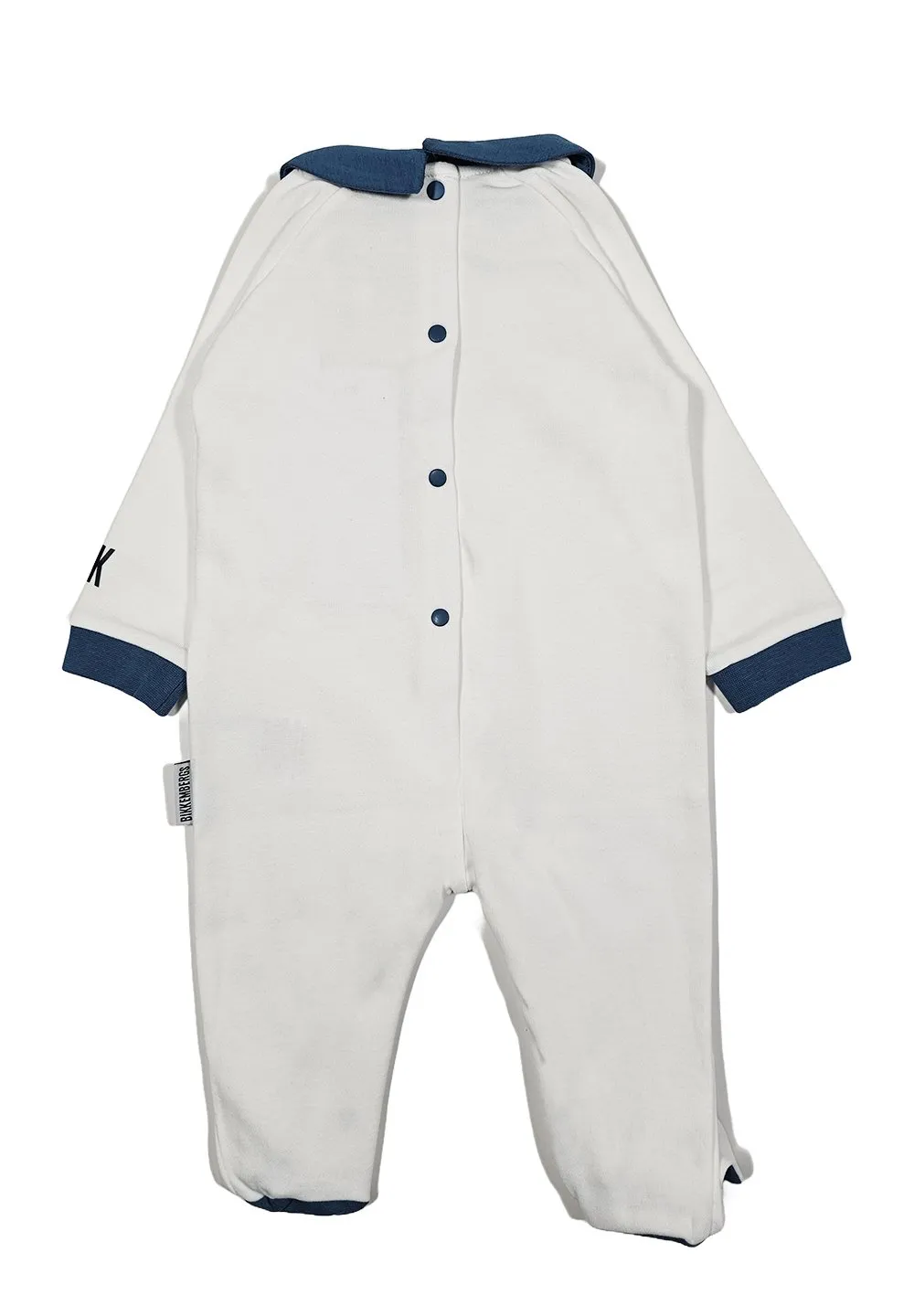 Baby Bodysuit With Football Player Print