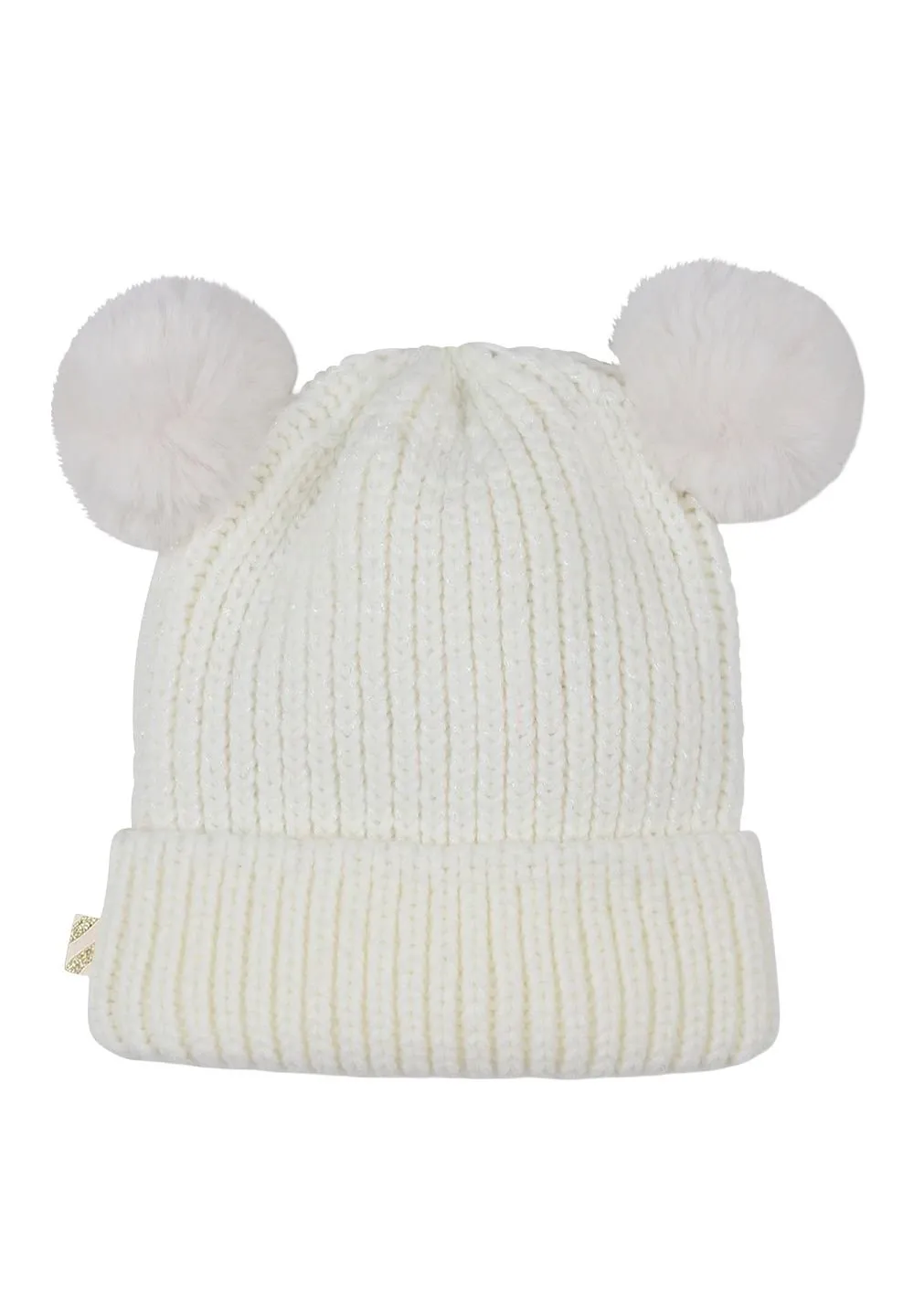 Beanie With Pom Poms