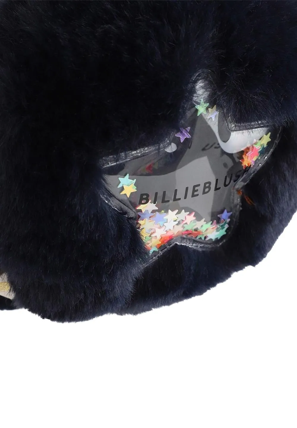 Scarf With Star AppliquÉS And Tulle Pompoms