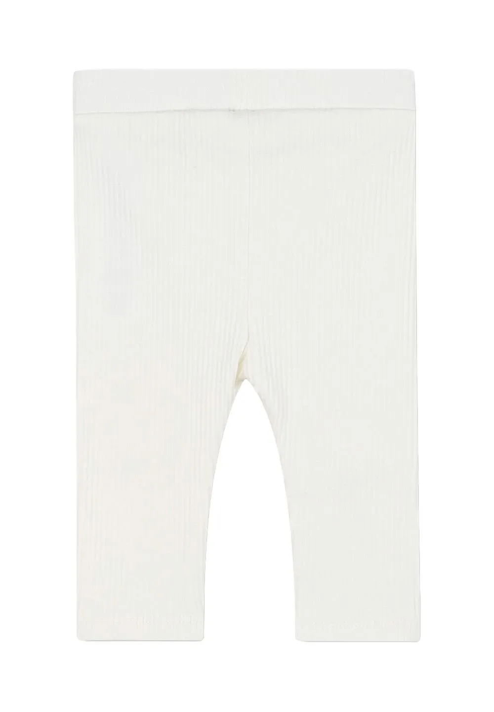 Ribbed Leggings With Cloud Appliqué