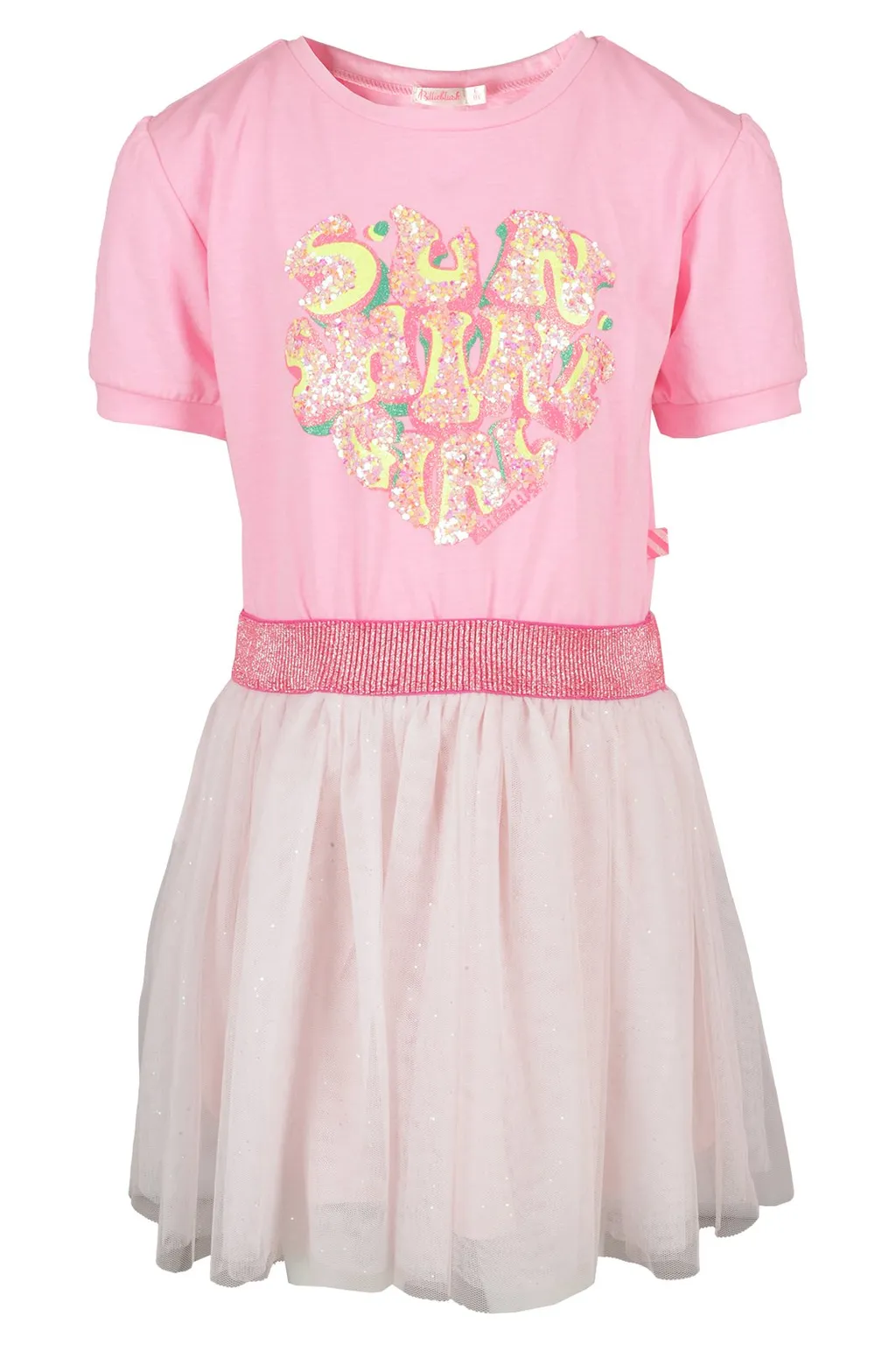 T-Shirt Dress With Tulle Skirt