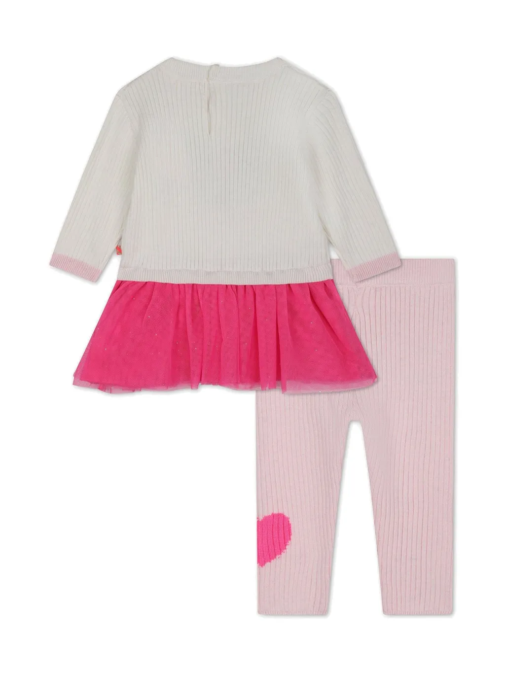 Tulle Skirt Dress And Leggings Set