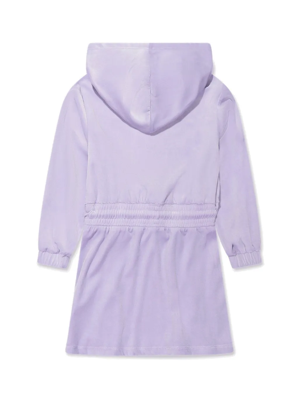 Velour Rainbow Hoodie Dress