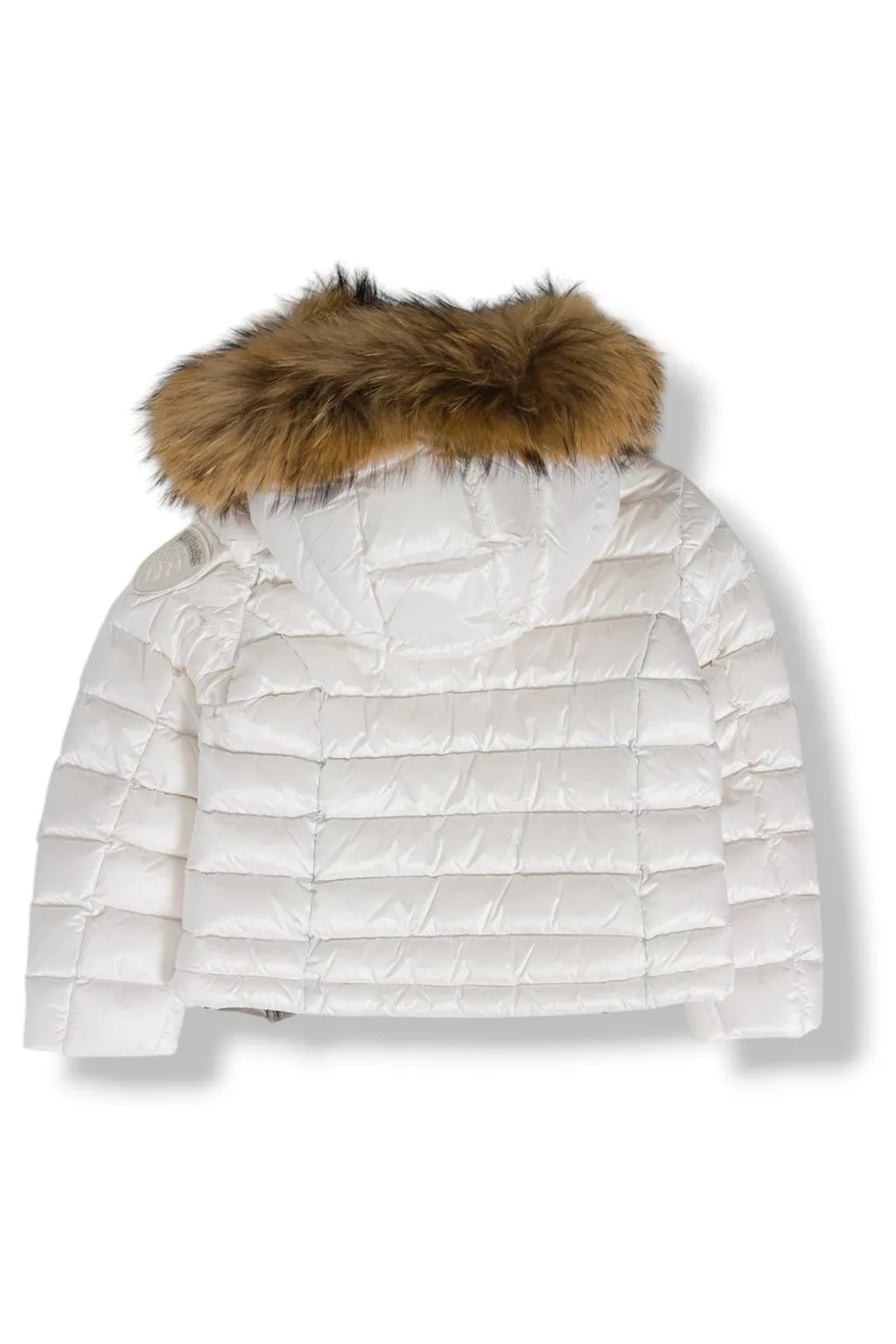 Puffer Jacket With Fur Hood