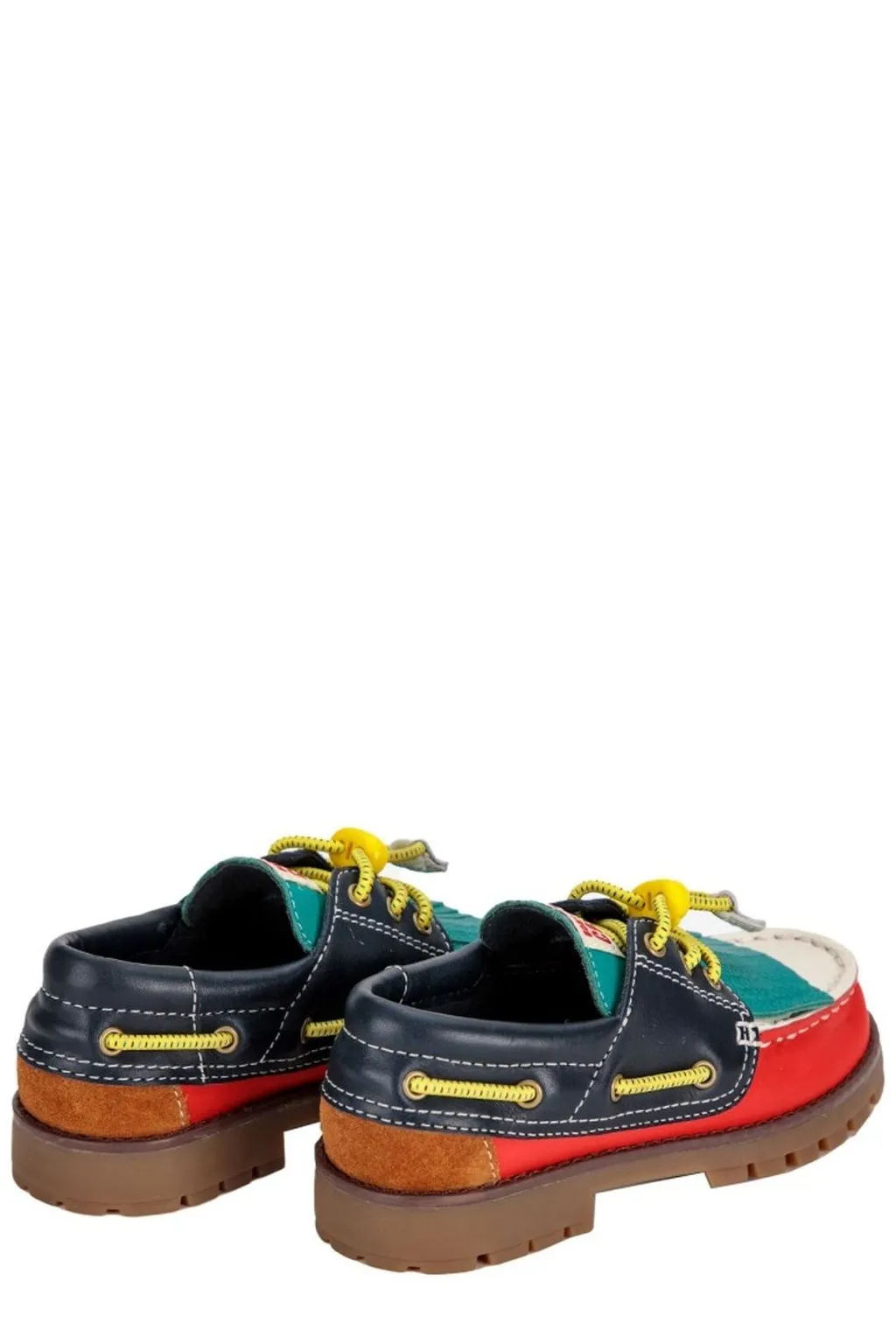 Low-Top Lace-Up Shoes With Fringe Detail