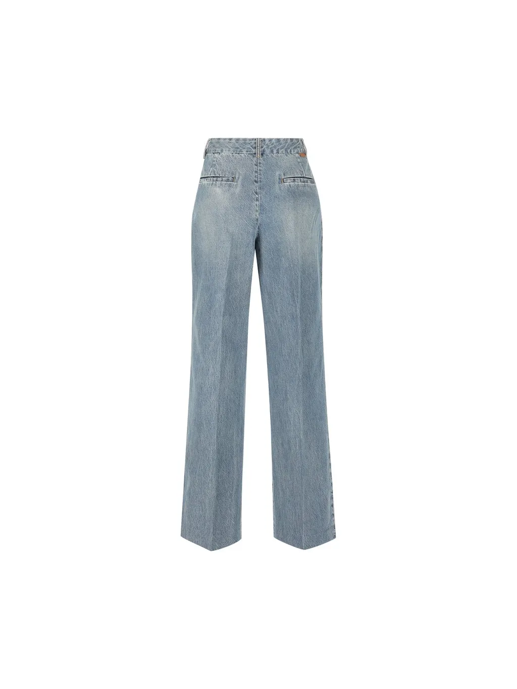 High-Waisted Wide-Leg Jeans
