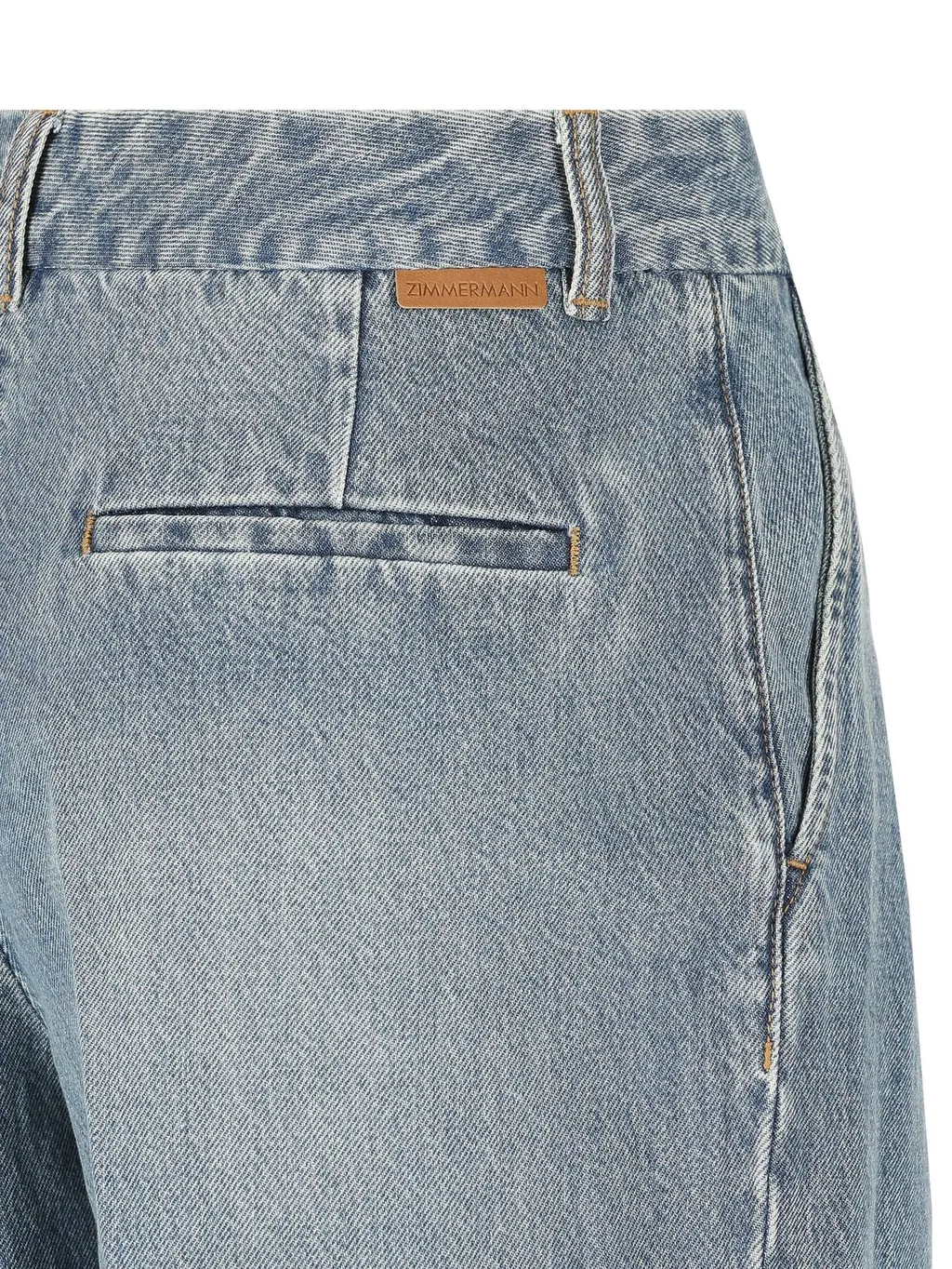 High-Waisted Wide-Leg Jeans